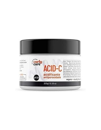 Acidificante Para Cabelos Porosos Acid-C Acidificante Antiporosidade, Curly Care